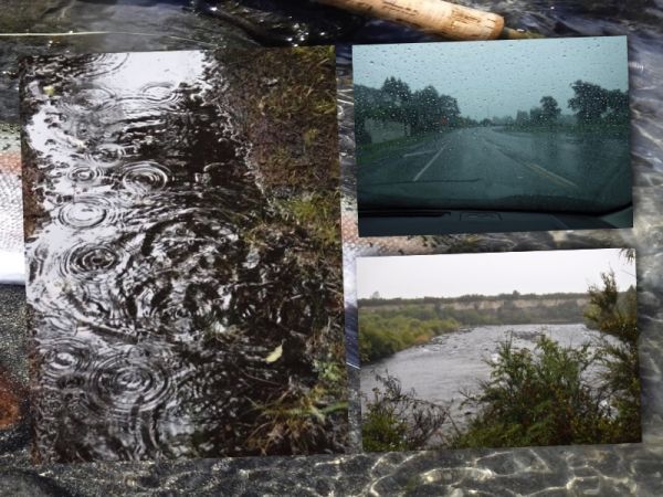Torrential rain most of the night and it was still quite heavy this morning...but we need a lot more to make a difference.