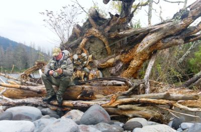 Angler near Boulder Reach