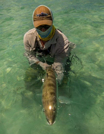 Look at the girth on that fish.