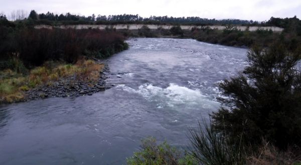 Looking upriver to Cicada.