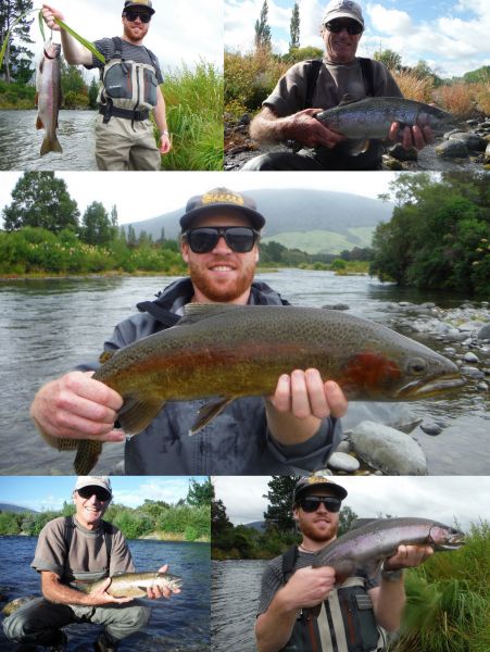 Nick and Greg had a great day on the river