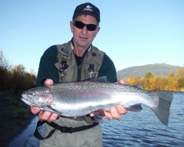 Kent Price formerly of the Bridge Motel now lives a life of luxury and leisure with his partner Lyn. When he's not fishing the Tongariro he spends his time relaxing on his yacht up North watching Lynnie catching snapper.